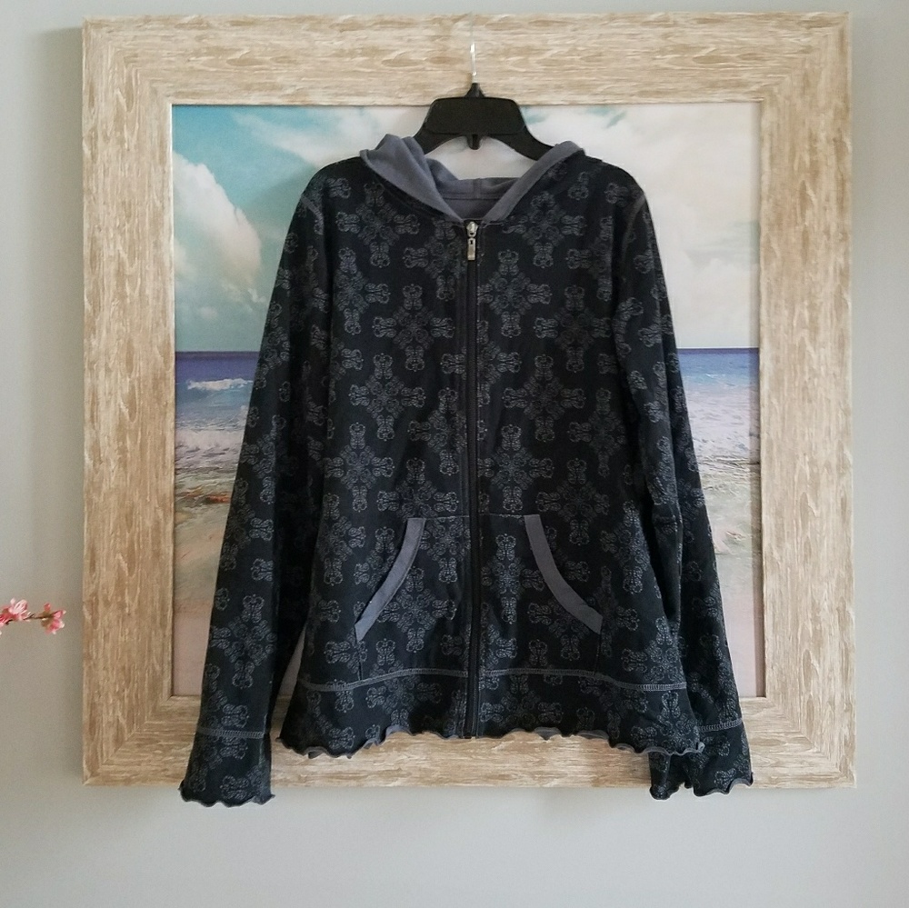 Capezio Allegro zip-up hooded jacket